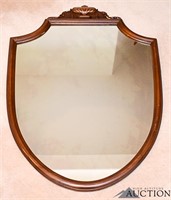 Antique Walnut Federal Style Wall Mirror