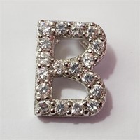 $100 Silver CZ Pendant