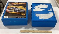 2 Hot Wheels car carrying cases, empty