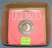 Mixed group of vintage 45 RPM records