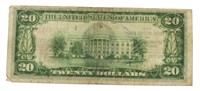 Series 1929 Minneapolis $20.00 National Currency