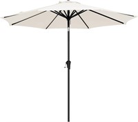 MEWAY 10ft Patio Umbrella  Off-white