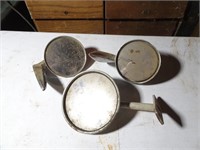 Lot of 3 Vintage Car Mirrors