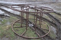 Steel Cable Spool, Approx 90"