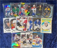 19-Mixed NHL rookie cards