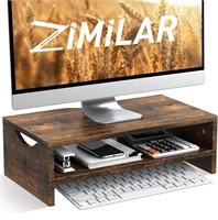 Zimilar Monitor Stand Riser, 2 Tiers Laptop