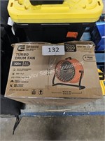 commercial electric 10” turbo drum fan