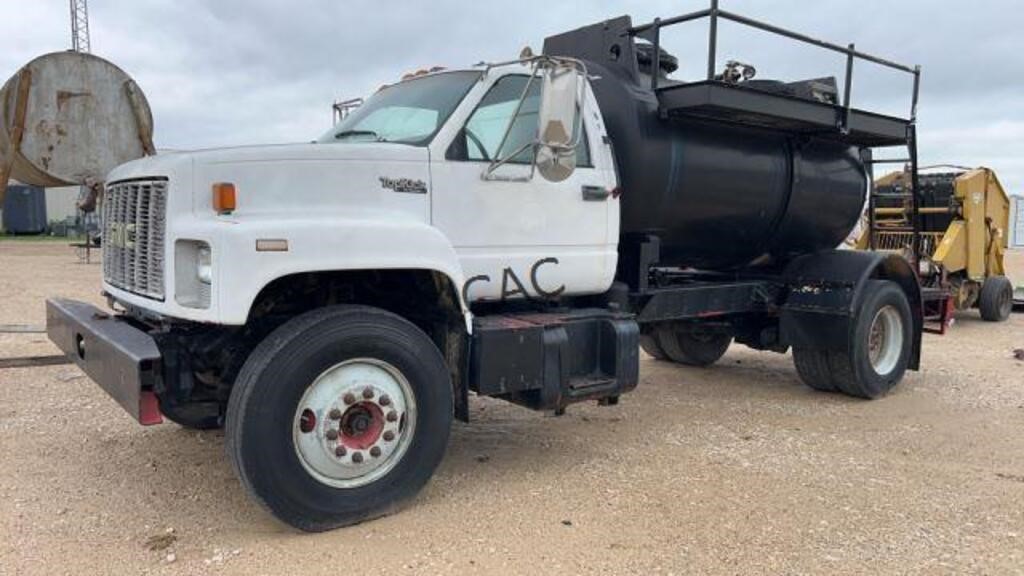 *1991 GMC Topkick Diesel Water Truck