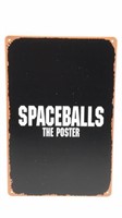 New Spaceballs Movie Poster 8x12in Sign Metal