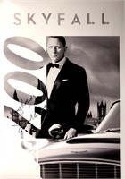 Autograph James Bond 007 Poster