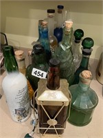 Approx. 15 bottles & decanters