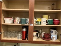 Cabinet contents - cups & glasses