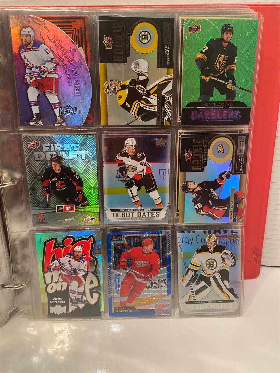 Hockey Insert Card Lot