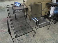 PAIR-- PATIO CHAIRS