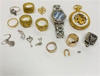 Police Auction: Assorted Jewelry Items