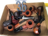 10 unboxed pipes loose unboxed