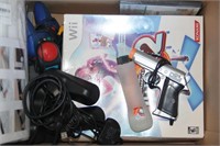 Box of electronics, controllers