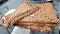 COPPER COLORED QUEEN BEDSET