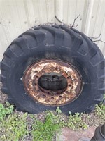 Implement tire & wheel