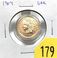 1904 Indian Head cent, Unc.