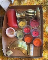 Box of Candles & Miscellaneous (LR)