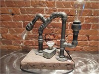 Steampunk - Industrial Table Top Lamp