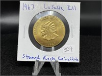 1967 LaSalle, Ill Coin Club Medal