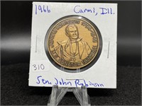 1966 Carmi, Ill. Senator John Robinson Medal