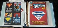 Vintage Superman Comic Books Collection in Binder