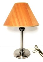 Metal Desk Lamp & Paper Shade