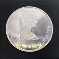 Silver $5 Canada Olymoia 24G Coin