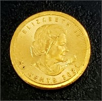 24K  1G Fine 9999 Maple Leaf Coin