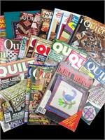 Large Lot of Quilting Booklets & Magazines