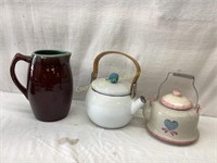 Teapots & Pitcher