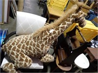 VERY LARGE GIRAFFE DOLL