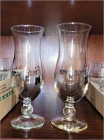 2 PC SPANKY'S SOUVENIR GLASSES