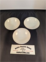 Japanese Porcelain Bowls Set of 3