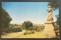 Vintage "Madonna of the Trail" RPPC Postcard