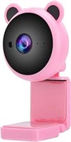 NEW 1080P Pink PC Camera with Mic