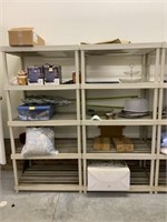 2 SHELVES WITH CONTENTS