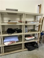 2 SHELVES WITH CONTENTS