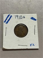 1910-S LINCOLN PENNY