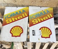 Shell Gas Pump Panels