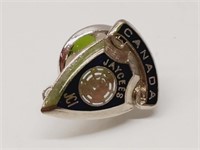 Jaycees JCI Canada Lapel Collar Pin