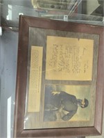 Framed prints. Samuel Jackson and Robert e. Lee