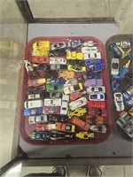 Three tray. Lots of matchbox cars as shown. T