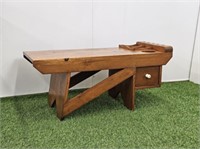 COBBLERS BENCH - 18.5" TALL X 40" LONG X 15.75" W