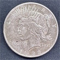 1922-D Silver Peace Dollar