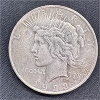 1923-D Silver Peace Dollar