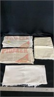 Seed sack towels, 4 items in lot